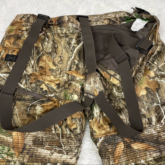 New Under Armour UA Timber Pants Realtree Edge Camo Overall Bib 3XL 1355322-991 - Picture 7 of 10